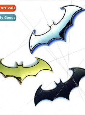 Metal Bat Car Stickers Metal 3D Batman Metal Tuning Tail Mar