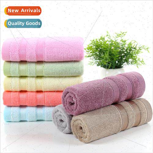 Vegetarian bamboo fiber towel thick couple gift face towel h