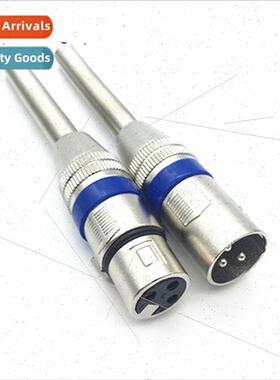 Blue ring metal spring card leader male female three core KT