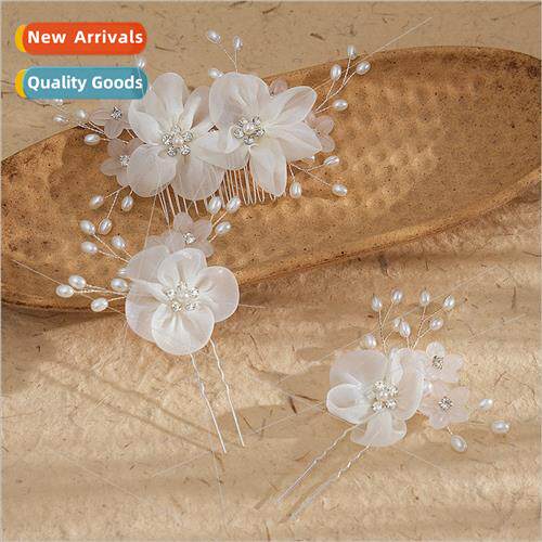 Hair accessories set simulation fabric flowers handmade hair