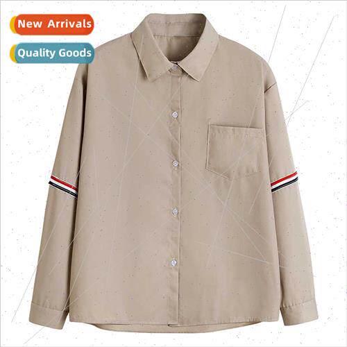 Basic dk unim shirt men school unim junior Japan college kha
