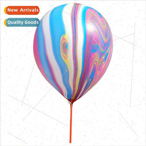 Glowing colorful cloud balloon thickened luminous birthday m