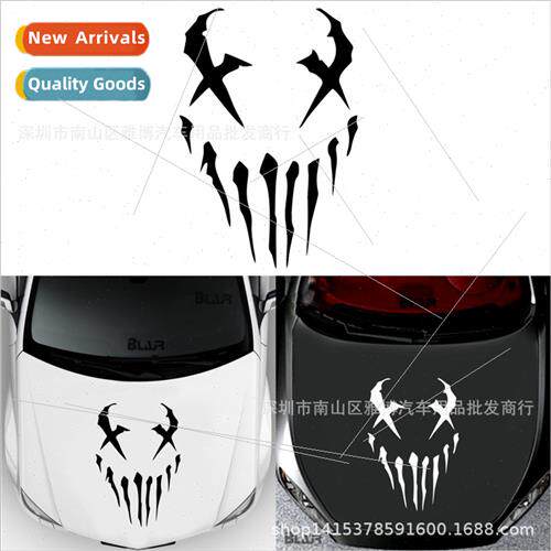 D-1270 creative cartoon venom car stickers decorative hood s
