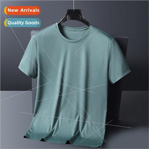 Ice cotton men short-sleeved T-shirt whe half-sleeved summer