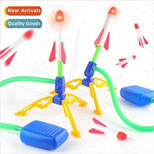 outdoor catapult toys Children small indoor flying rock foot