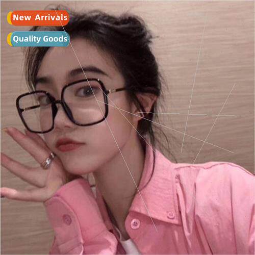 Large black frame eyeglasses female round face thin isn pers