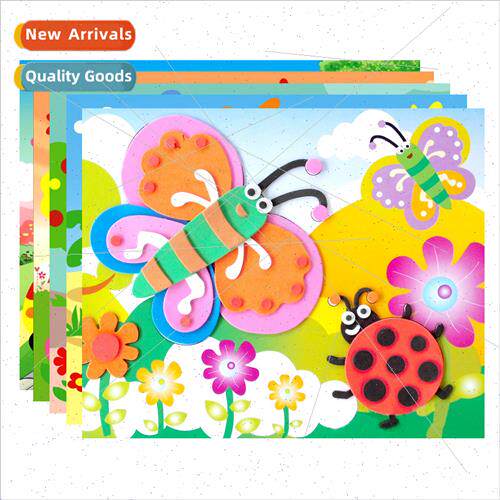 EVA handmade stickers children 3D art stickers baby DIY puzz