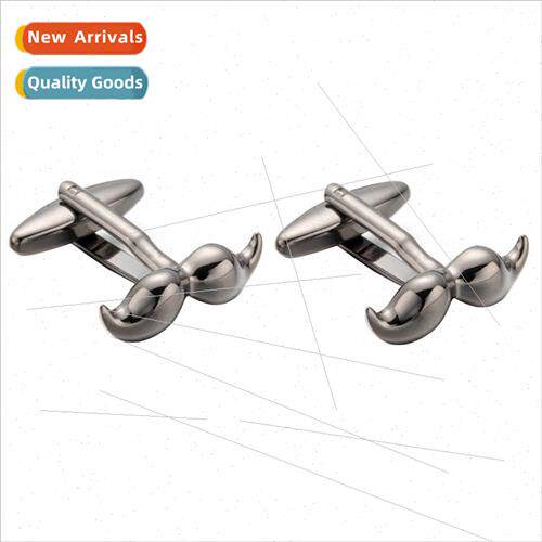 Men French Shirt Cufflinks Beard Buttons Business Cufflinks