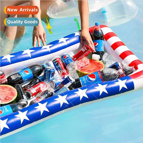 Summer Inflatable Pool Buffet Salad Ice Bar Pool Water Float