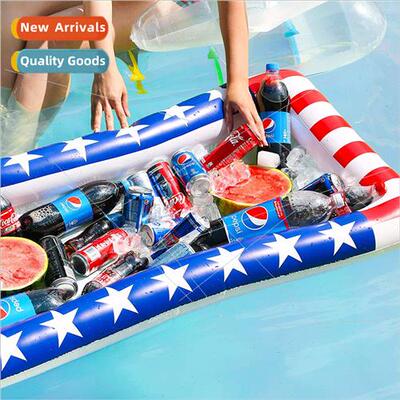 Summer Inflatable Pool Buffet Salad Ice Bar Pool Water Float