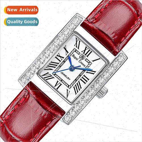 fashion encrusted zirconia waterproleather belt student quar