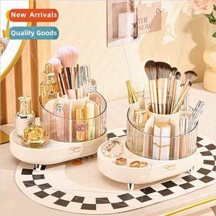 makeup brush bucket Rotating pen case compartment cosmetic