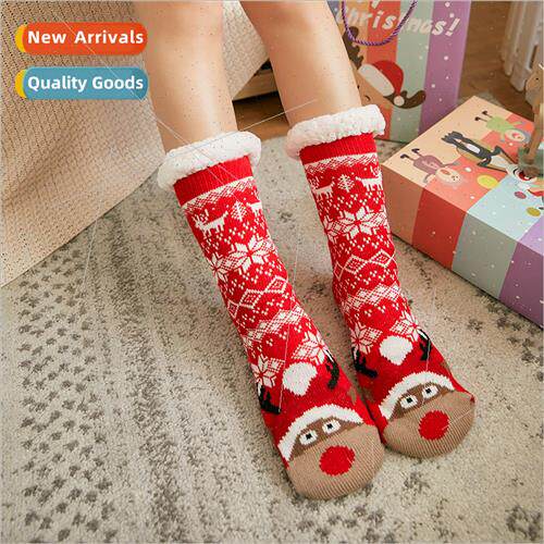 Europe Christmas socks fall and winter new home floor socks