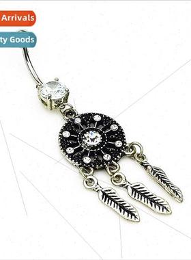 Piercing Jewelry Dreamcatcher Navel Ring Navel Nail Zirconia