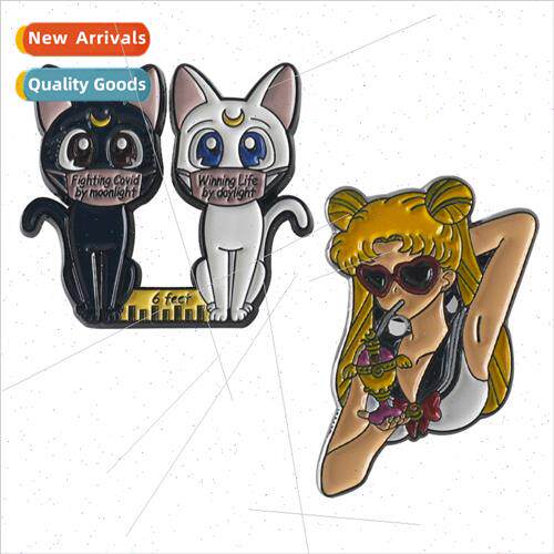 New anime  American Girl Warrior black cat na whe cat Artemi