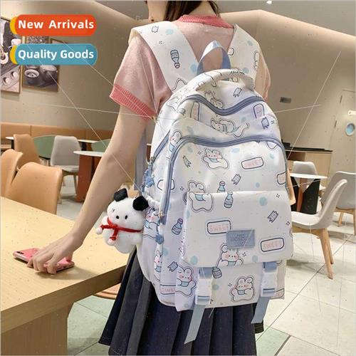 Large capacy schoolbag female middle school girls ins should