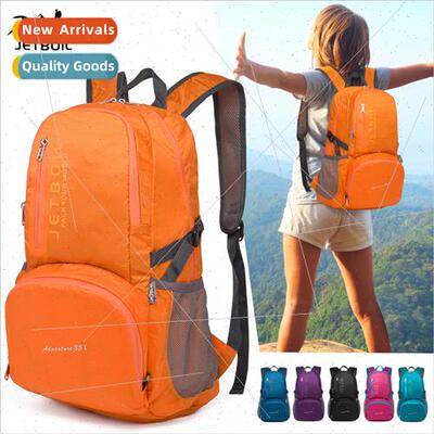 Outdoor lightweight backpack female ultralight duffel bag fo