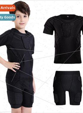Rash Guard Kids Basketball Soccer Training Jersey Set Goalie