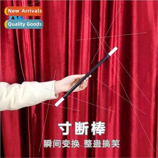 Small Plastic Wood Magic Wand Props Red Stage Broken