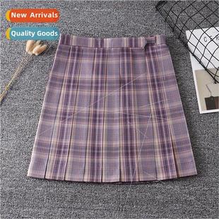 Hime High Unim Skirt Kaguya Plaid Waisted Academy Japan