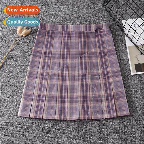 Japan Academy High Waisted Plaid Kaguya Hime Skirt JK Unim S