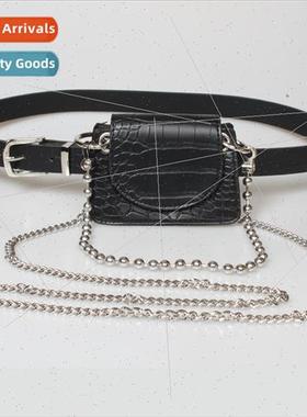 2019 Autumn Winter New Chain Crossbody Bag Multiple Usage Pe