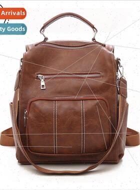 Bag Boston Bag Business Shoulder Bag 2023 Vintage pu Backpac