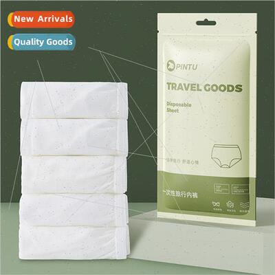 5pcs Disposable Underwear Men Triangle Outdoor Products Trav
