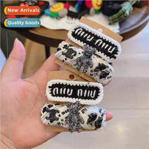 blogger Black Whe Carbon Gray Bear Bread Clip BB Clip