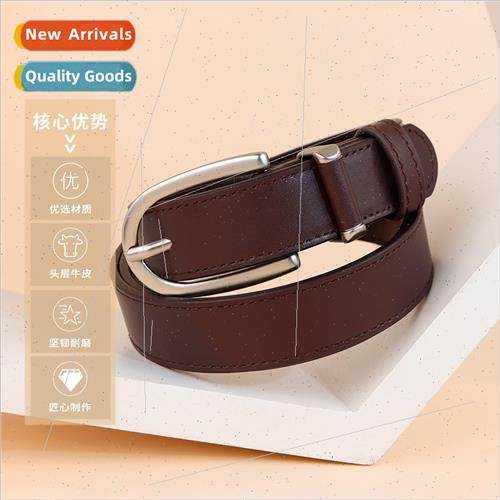 che new women belt simple retro leather belt waist seal fema