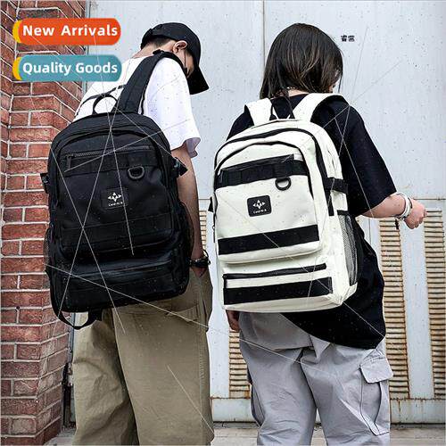 new shoulder bag male tide  fashion nd schoolbag Korean hund