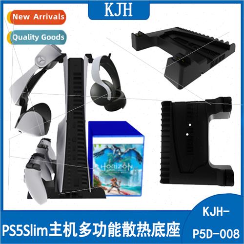 PS5Slim Console Cooling Dock PS5 Gamepad Charging Dock Disk