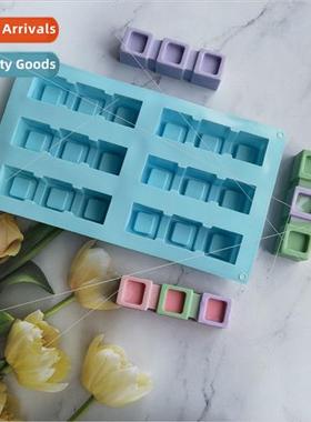 6 Company Three Bars Concave Square 204 Chocolate Cake Puddi