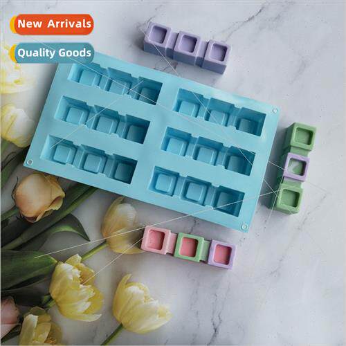 6 Company Three Bars Concave Square 204 Chocolate Cake Puddi