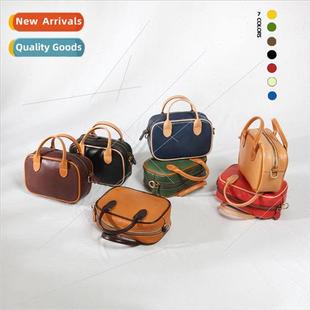 Horizontal Small Square Bag BR6171 Zipper Closure Shoulder C