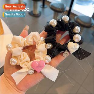 Love bow pearl girl sweet ltle perfume wind hair circle vers