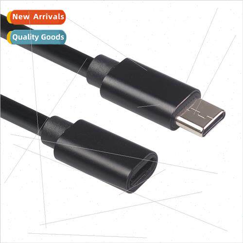New TYPE-C male to female black adapter cable 1.5 meters gol