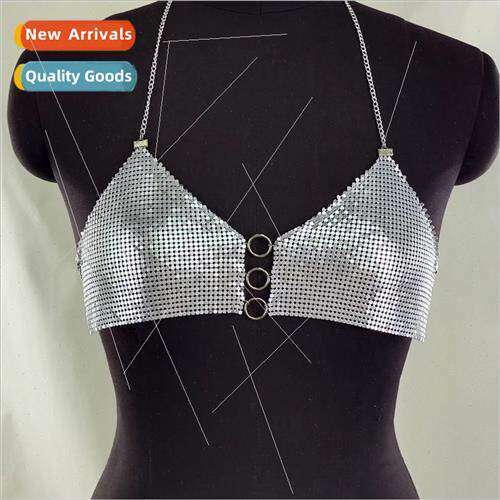 FB3400Europevest Flat Sequins Cloth Small Circle Connected H