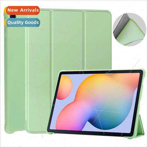 适用samsung tab s6 lite tablet case 3 folding soft case tpu
