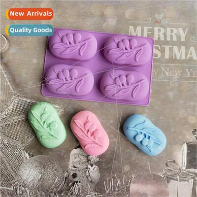 licone 4 in olive soap cake Jelly pudding soap chocolate cak