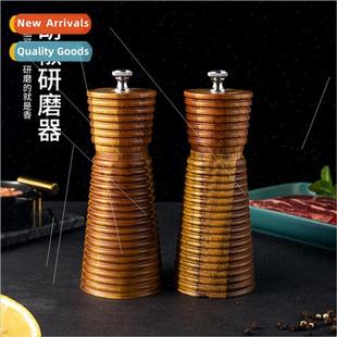 Sea Pepper Salt Black Aca Freshly Grain Ground