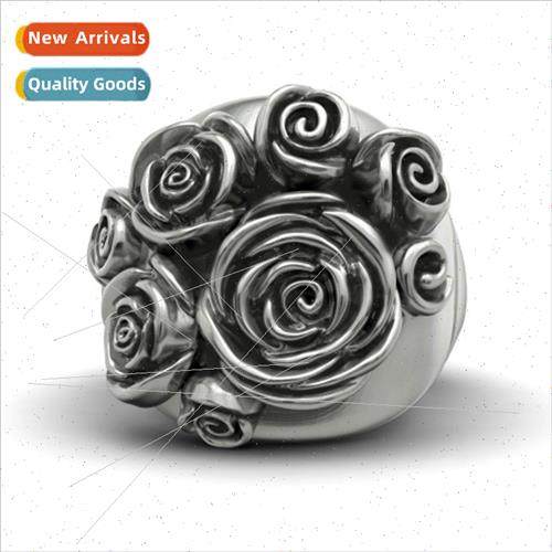 Women Rings Floral Gold lver Europe Products