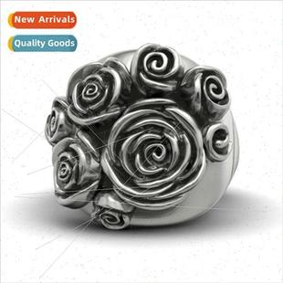 Women Rings Floral Gold lver Europe Products