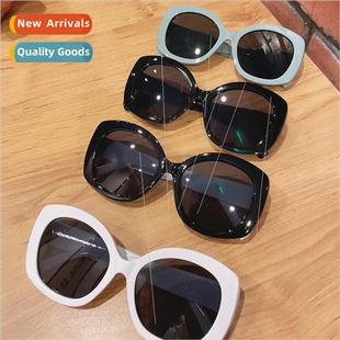 2021 Europe Panda Retro Sunglasses Round Hepburn Sunglasses