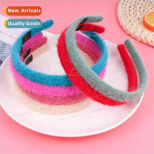 Hair card Korean wool velvet sweet hair band fairy wild 1.5
