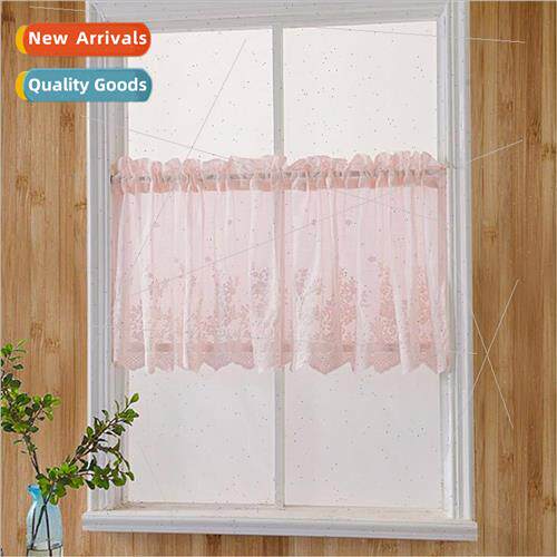 Kchen Coffee Curtain Small Fresh Lace Short Curtain Small Ha