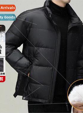 Goose down down jacket men  winter business casual thickened