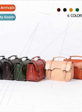 Genuine Women Bag Handmade Messenger Bag Cambridge Bag Cowhi