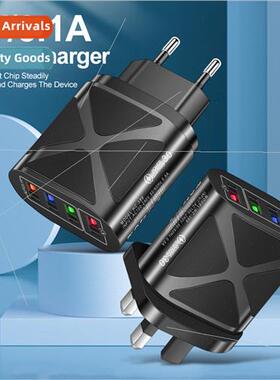 4 USB Fast Charge 15W Multi-USB Phone Charger Charging Head