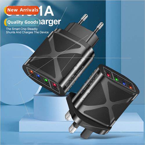 4 USB Fast Charge 15W Multi-USB Phone Charger Charging Head